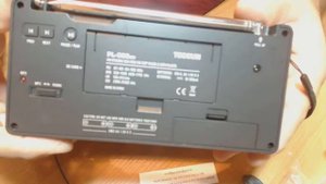 TECSUN PL398MP PLL DSP MP3 PLAYER World Band w/Dual Speaker Radio PL-398MP распаковка посылки