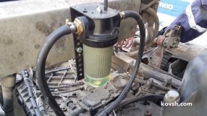 Установка фильтра грубой очистки на Renault Premium dCi 11.1d
