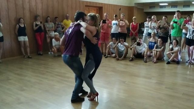Yaroslav & Inna. Bachata. Azov Sea Fest 2019. Class 2 смотреть онлайн