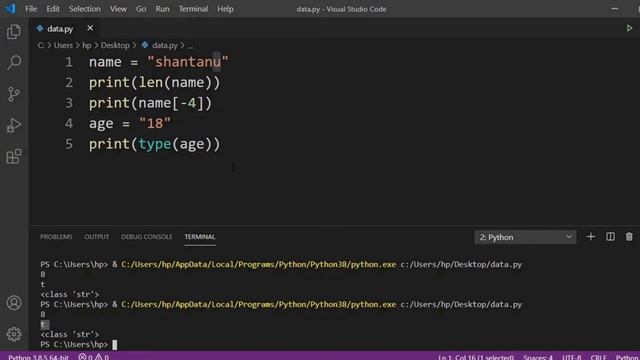 Python Tutorial for Beginners in Hindi | Built in Datatypes in Python | Python Tutorial in Hindi