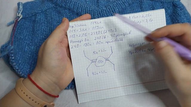 Жилет спицами, 2-х сторонний, регланом-погон. Подробный МК! смотреть онлайн