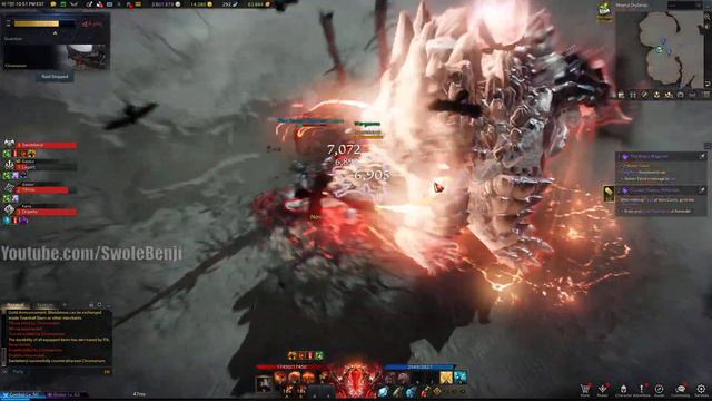 Showing off the Quickstart Shadowhunter Build in a Guardian Raid - Lost Ark смотреть онлайн