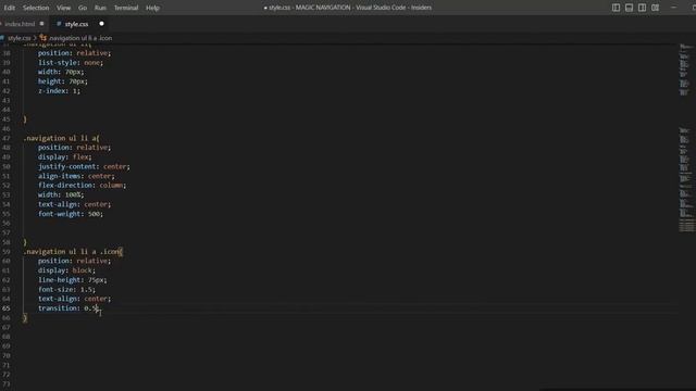 CSS magical navbar         #rstechnology #rajeev #navbar
