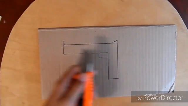 Пистолет из картона за 5минут