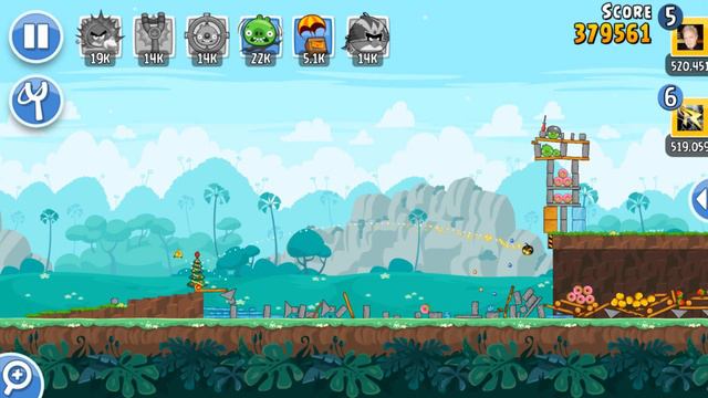 Angry Birds Friends Tournament Level 5 Week 331-A MOBILE Highscore POWER-UP walkthrough смотреть онлайн