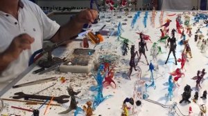 Как делают статуэтки из жидкого стекла