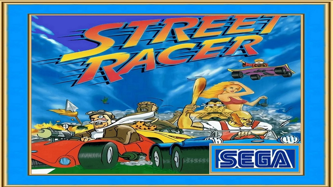 Street Racer / SEGA / Прохождение на трудном уровне сложности.