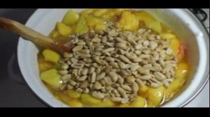 Ароматное Персиковое Варенье с Орехами на зиму