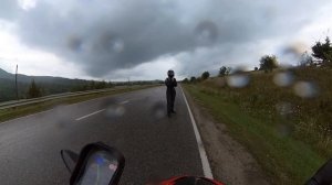 ч4 путешествие на мотоцикле bmw s1000rr #мотоТаня КБР-Нальчик субтитры sportbike trip #motoTanya