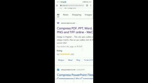 How To Compress PDF, PPT, Word, Excel, JPEG, PNG and TIFF online