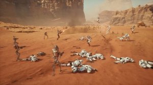 Clone Troopers vs Separatist Droid Army - STAR WARS JEDI SURVIVOR NPC Wars