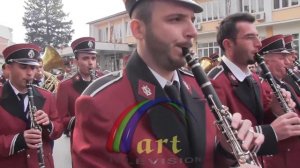 Banda Frymore e Shkodres defiloi ne Tetove -TVART-