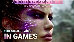 Лучшие шедевры кинематографа в играх. Калейдоскоп. Голограмма. #3dhologram #голограмма