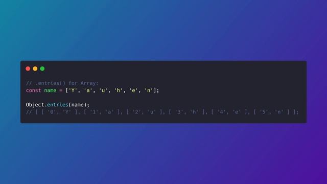 ES7-ES9 #1 Методы объекта (Object methods)