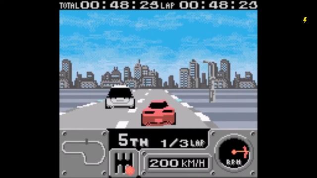 Pocket Racing Gameplay Game Boy Color