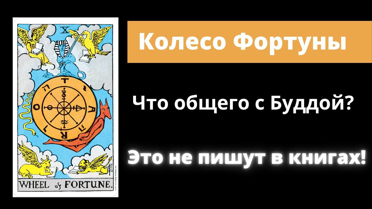 Что общего между Колесом Фортуны, Буддой и Слейпниром? | школа таро