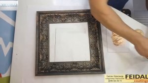 Как сделать рамку из багета своими руками! Лайфхак.