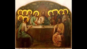 Великий Четверг Вечери Твоея Тайныя днесь Молитва Песнопение