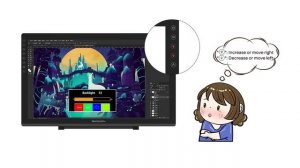 How to unlock OSD menu of GAOMON PD2200 Pen Display