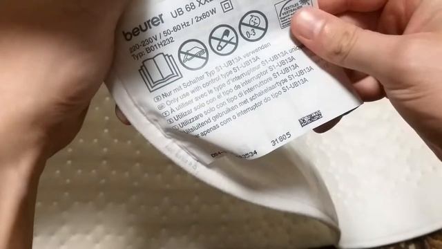 Как согреться зимой. Обзор на электропростынь Beurer UB68XXL