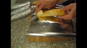 Кукуруза в духовке в фольге с маслом