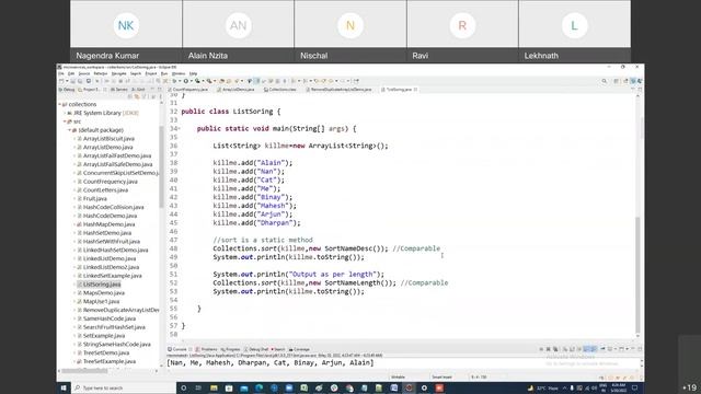 Core Java - Comparable-Comparator Day-18 смотреть онлайн