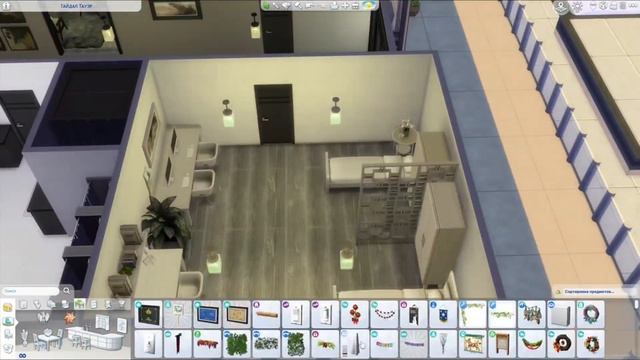 ремонт в общежитии | строительство | the sims 4 | speed build смотреть онлайн