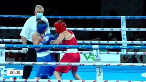 Finals (57kg) OLAH LEVENTE (HUN) vs CHINDYKOV IVAN (RUS) | EUBC Junior Tbilisi 2021