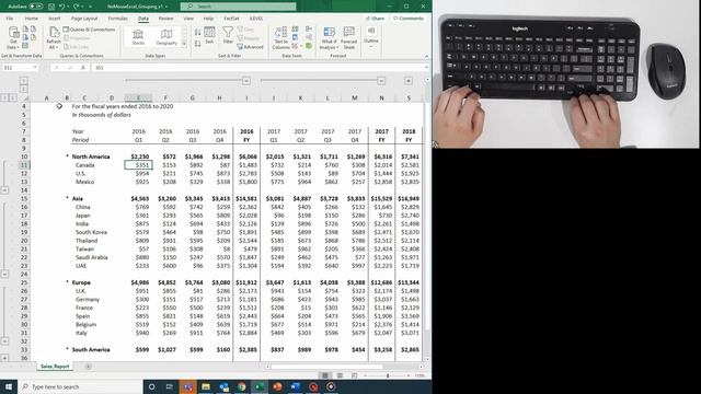 How to Group Like a God In Excel | No Mouse Excel смотреть онлайн