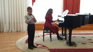 Иванов Алексей, блокфлейта, 8 лет, соло. "Красивая бабочка" Портнов Г.