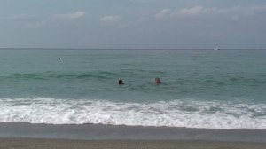 SUNSET BEACH HOTEL. ALANYA TURKEY. (КУПАНИЕ В СРЕДИЗЕМНОМРЬЕ). vol.18