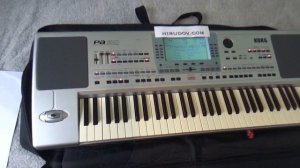 Korg PA 50 synth performing Progressive Music Style