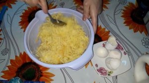Драники с картошкой и кабачком