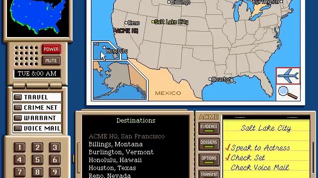 Where in The USA is Carmen Sandiego CD-Rom Part 1: Once again, the case begins смотреть онлайн