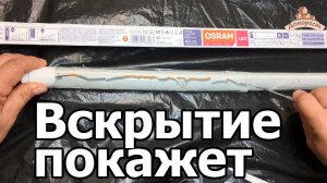 Лампа светодиодная т8 g13 от Osram. Что внутри?
