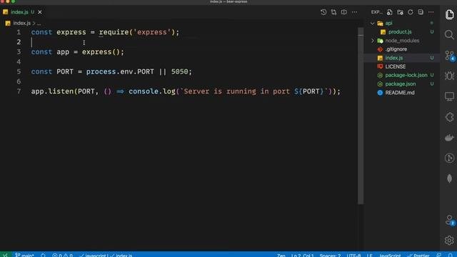 Express - Deploy Express.js application to Vercel