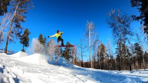 Tzarsky Rider. Тэйлвип на сноуборде (первый в России). Tailwhip on Snowboard.