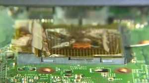 Desoldering CPU Socket for Laptop Jovy Systems RE7500