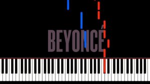 Beyoncé, Arrow Benjamin Runnin' Lose It All piano synthesia