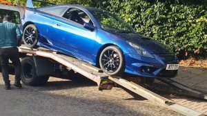 Beautiful Toyota Celica 2ZZ 190Bhp on Recovery