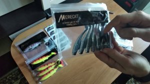 Новинки приманок от MEREDITH. Распаковка рыболовных товаров с AliExpress