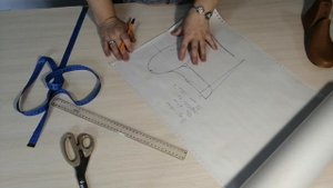 Валяем ботинки своими руками.  Построение шаблона.