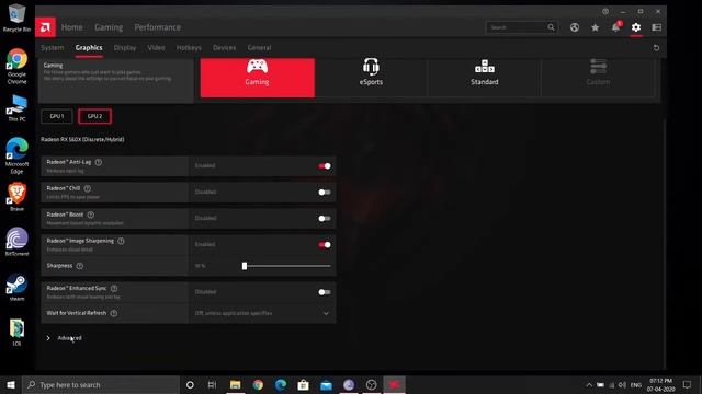 AMD GPU best GAMING adrenaline setting смотреть онлайн