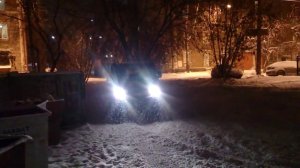 ПОЛНЫЙ ПРИВОД. БЛОКИРОВКА - Зимний дрифт. Крутим пятаки на ЛуАЗе.