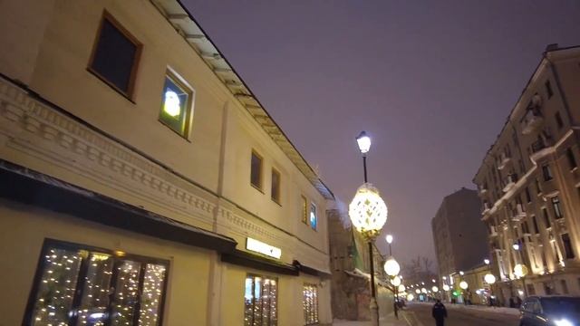 POV Moscow Evening at Chistye Prudy. Вечер на Чистых прудах 11.12.22. смотреть онлайн
