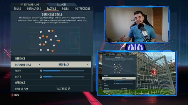 How to Make a Catenaccio Tactic in FIFA 23 | Custom Tactics Tutorial смотреть онлайн