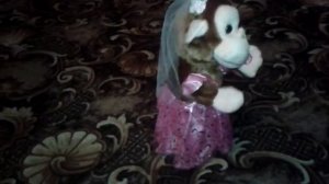 Поющая игрушка: Обезьянка с фатой