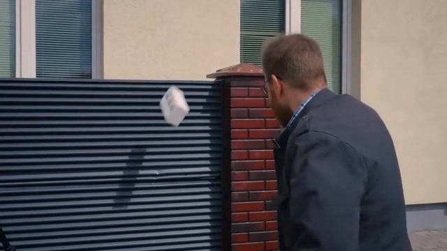 Краштест забора-жалюзи смотреть онлайн