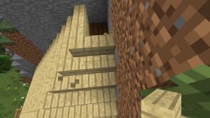 майнкрафт как построить красивый дом в горе.