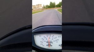 тест драйв спортивного 49 куб  скутера